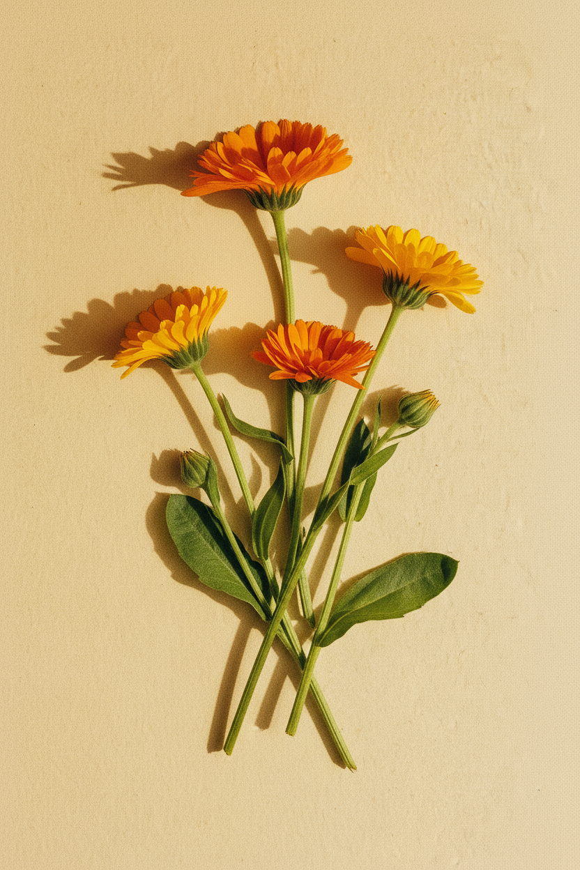 Le calendula, la fleur qui répare la lumière